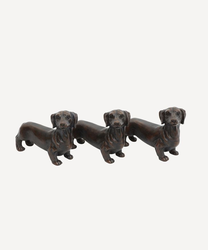 Dachshund Pot Stand  (3PC)