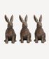 Hare Pot Stand (3PC)