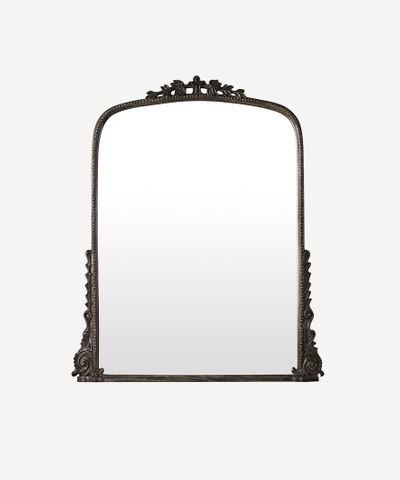 Belle Vie Mantle Mirror Aged Black