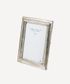 Bevelled Photo Frame Silver 4x6"