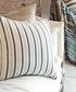 Stripe Blue Woven Cushion Cover