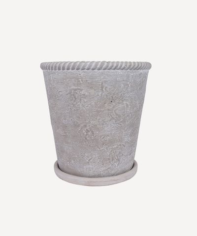 Rope Planter Small Grey