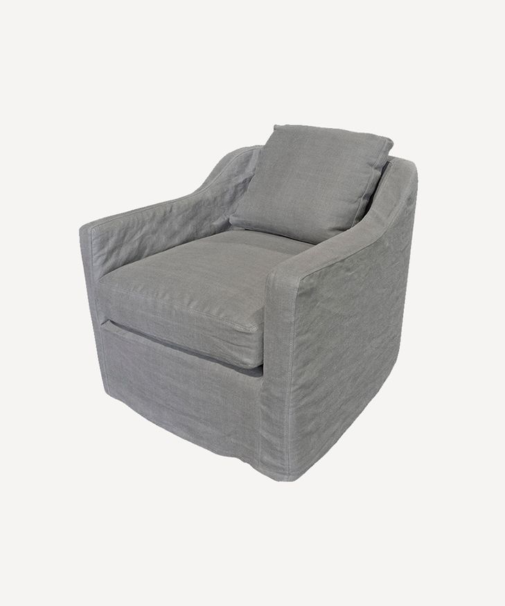 Dume Chair Fog Linen Cover Only