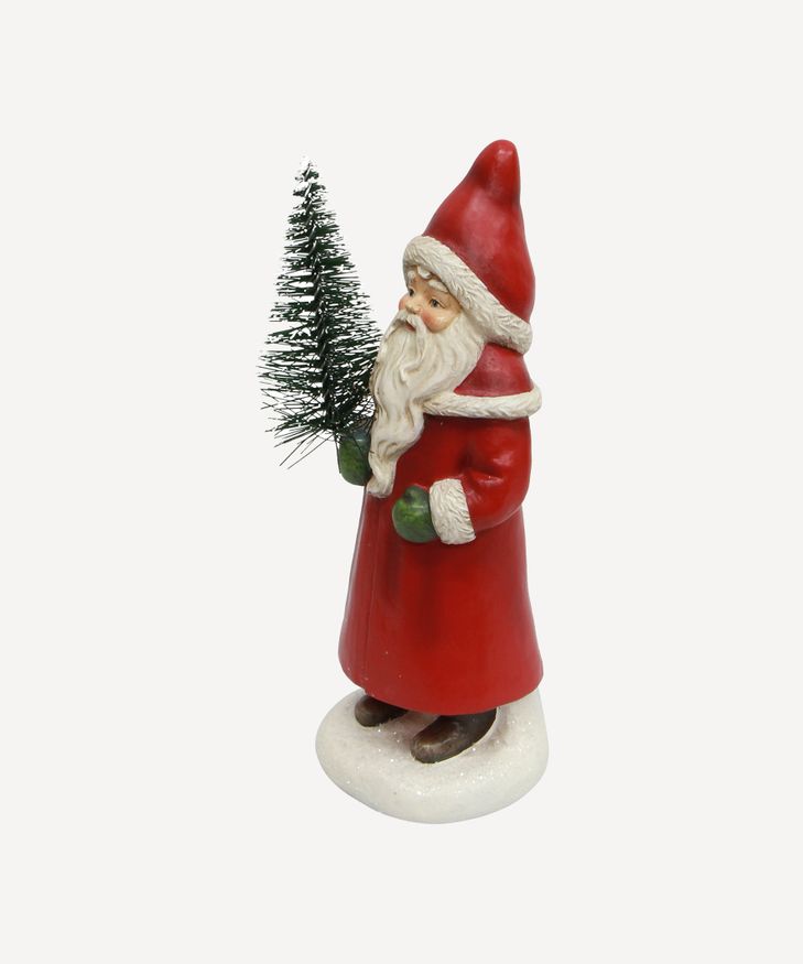 Vintage Santa with Tree