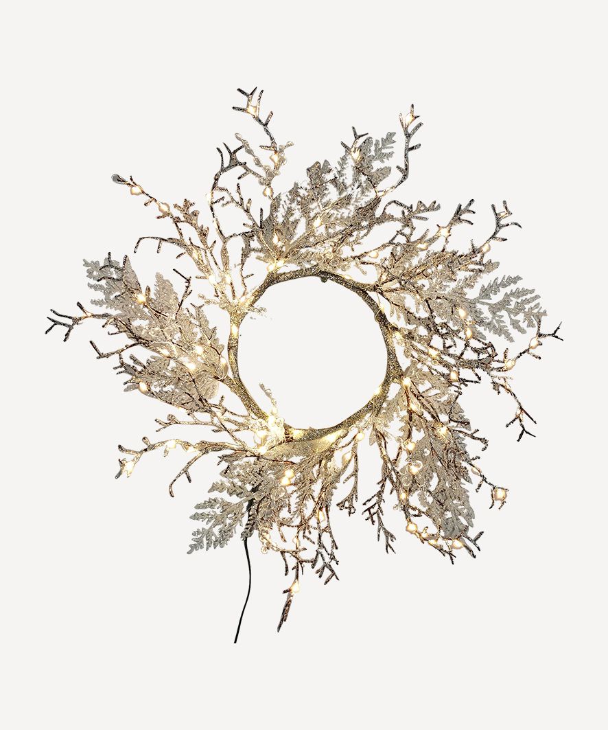 Embellished Light up Wreath 45cm