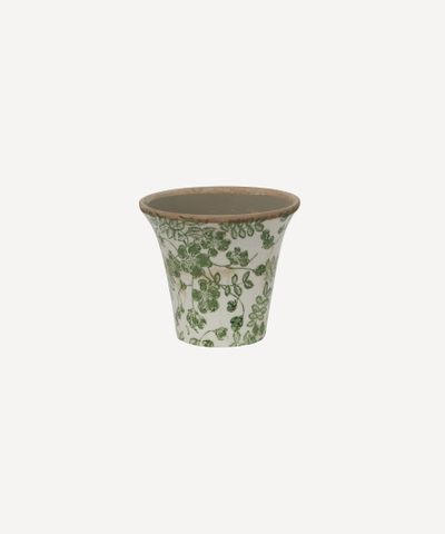 Botanical Fluted Pot Small