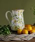 Botanical Lemon Jug Tall