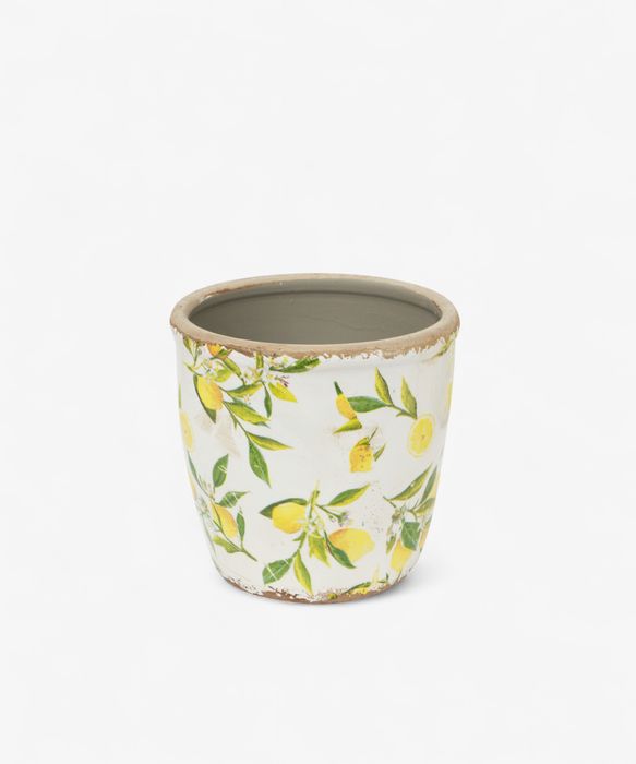 Botanical Lemon Pot Large