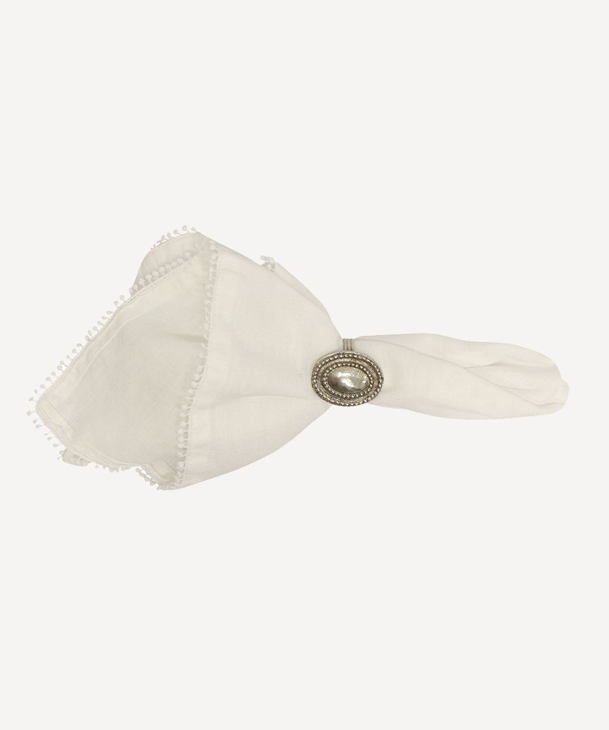 Bauble Napkin  White