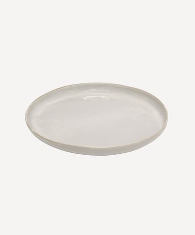 Franco Rustic White Charger Plate