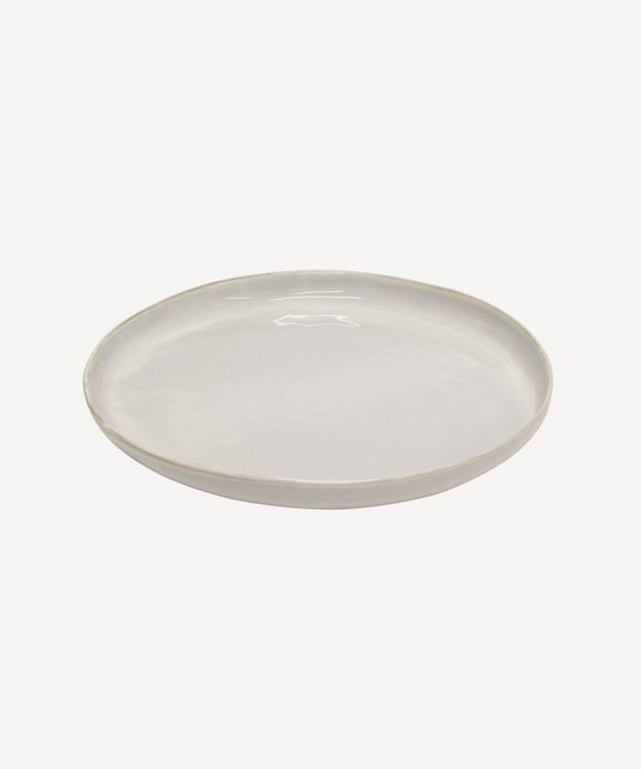 Franco Rustic White Charger Plate