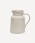 Franco Rustic White Large Pitcher