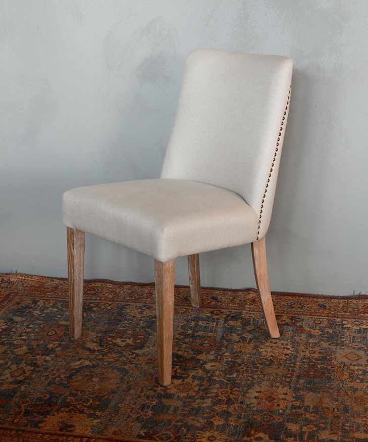 Emmett Dining Chair Natural Linen