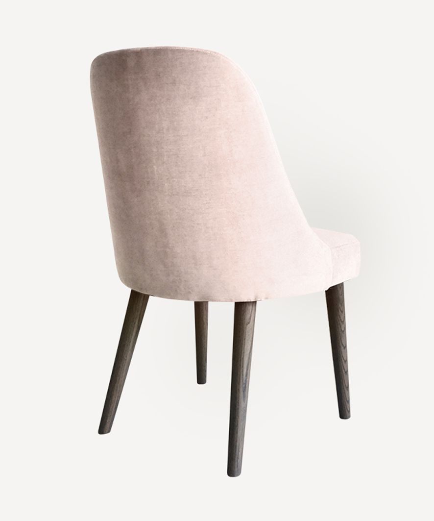 Wilthem Dining Chair Off White Velvet