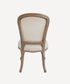 Duval Dining Chair Natural Linen