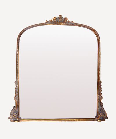 Belle Vie Mantle Mirror Antique Gold