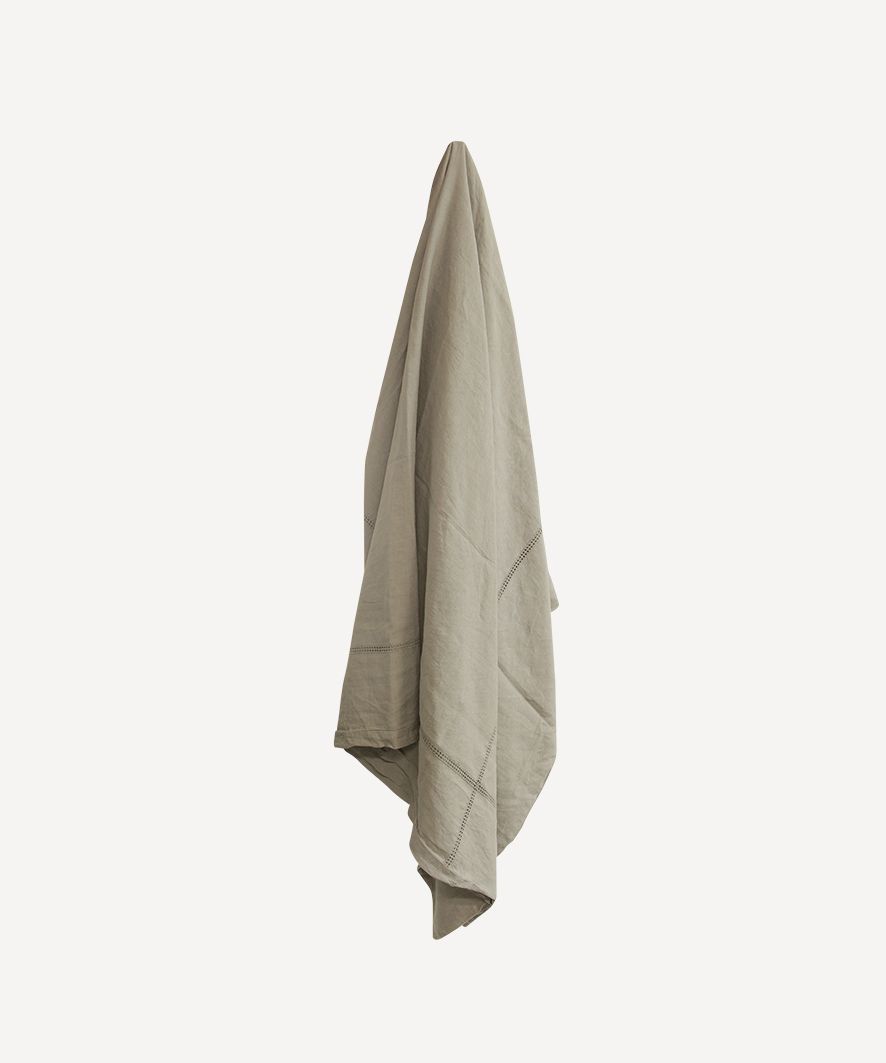 Emilie Linen Duvet Cover King Sand