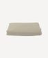 Emilie Linen Fitted Sheet King Sand