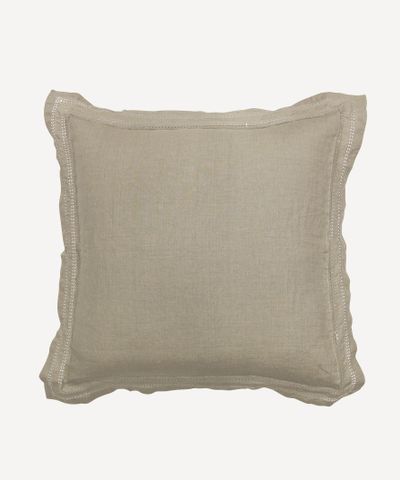 Emilie Linen Euro Pillow Cover Sand  (2PC)