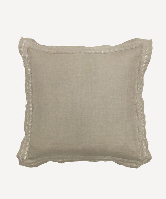 Emilie Linen Euro Pillow Cover Sand  (2PC)