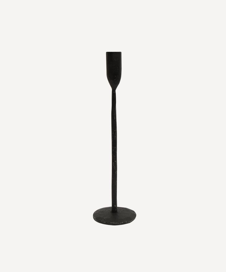 Dax Black Candleholder Medium