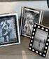 Black & White Squares Photo Frame 3x5"