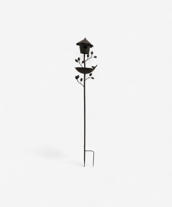 Birdhouse Garden Stake