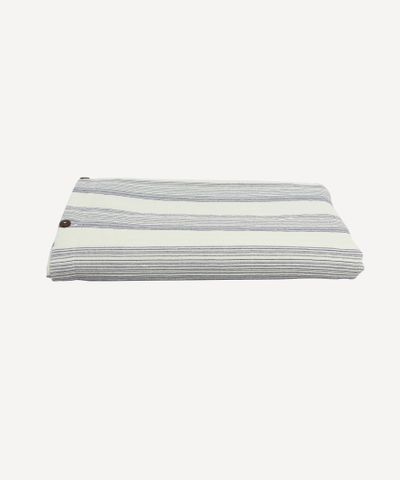 Capri Stripe Linen Duvet King