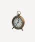 Desk Clock  Antique Gold