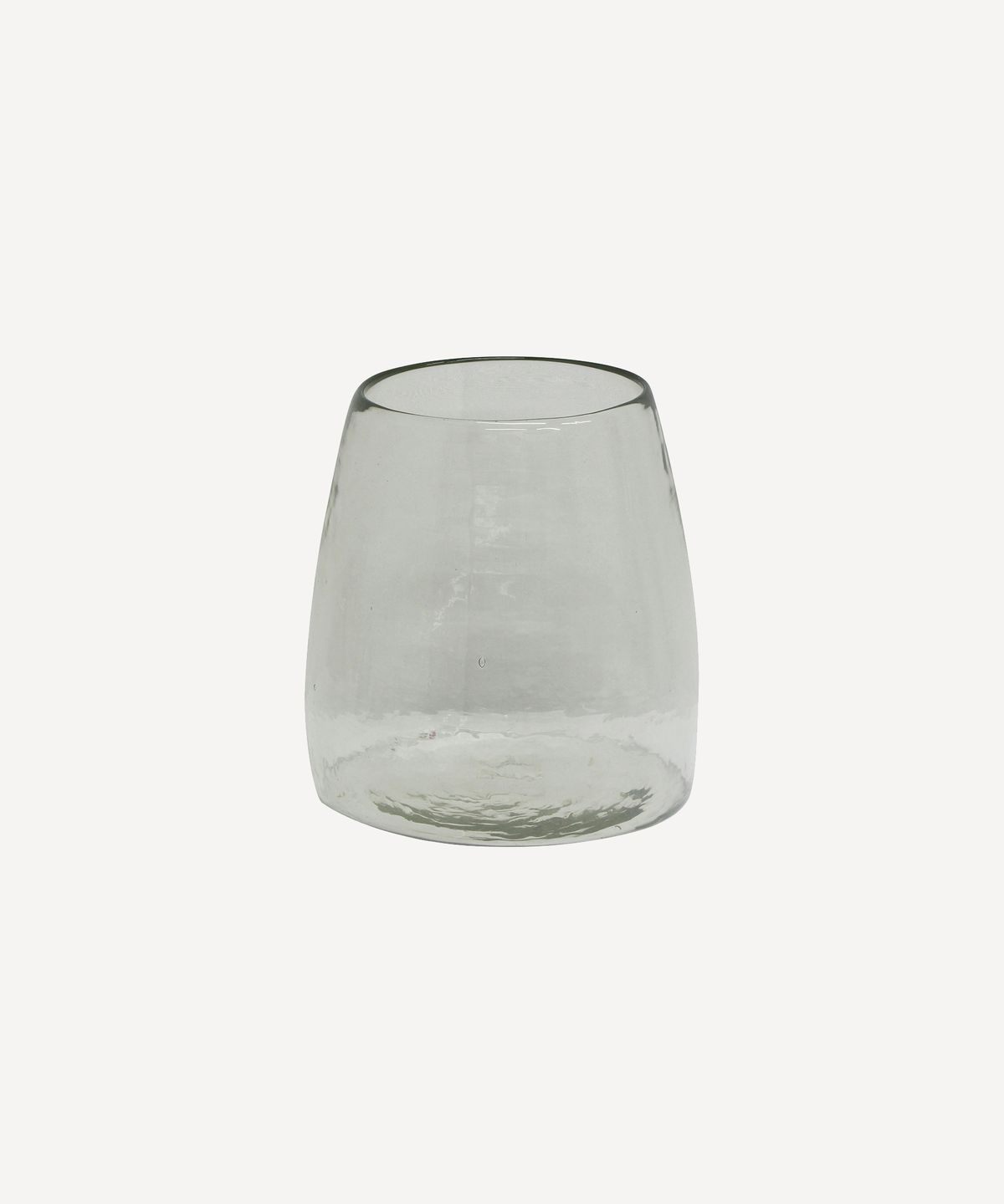 Dappled Clear Vase