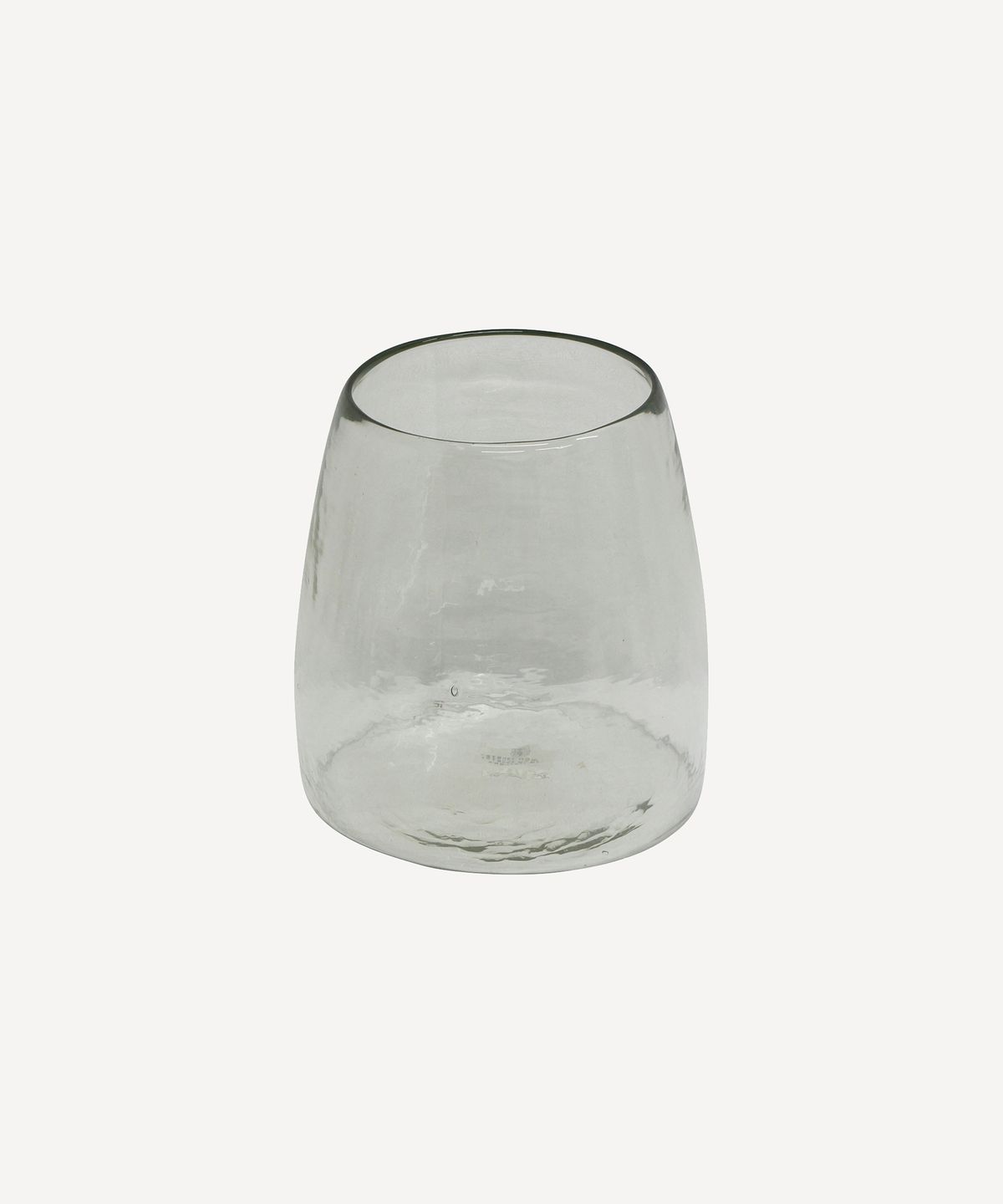 Dappled Clear Vase