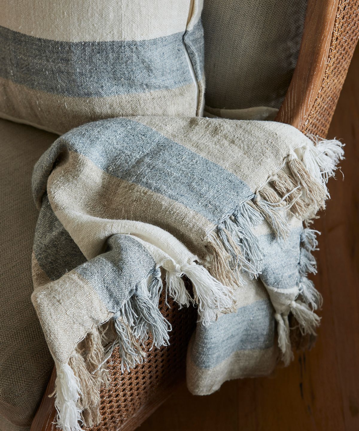 Marine Stripe Throw