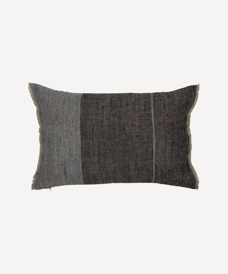 Rustic Blue Rectangle Cushion Cover