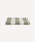 Striped Tablecloth Olive Small