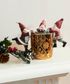 Vintage Pot Hanging Santas Assorted (3PC)