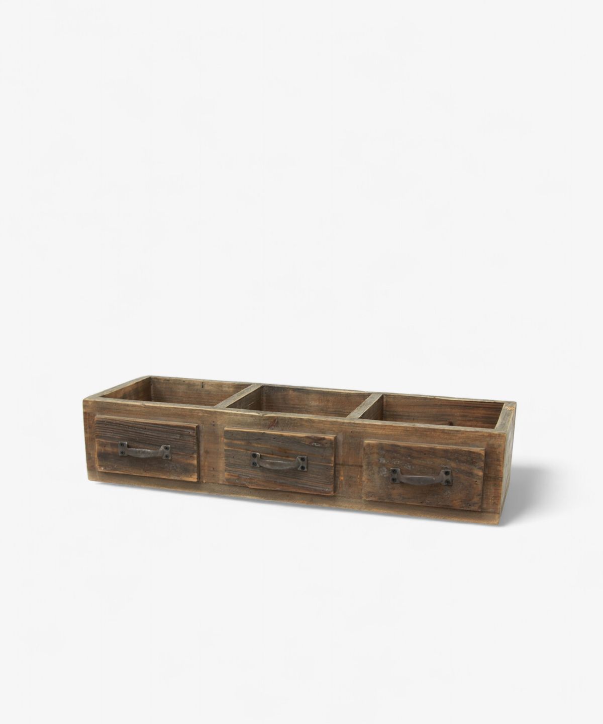 3 Part Organizer Faux Drawers