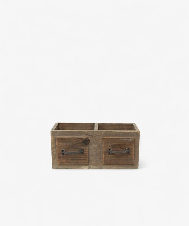 2 Part Organizer Faux Drawers