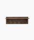 Wooden Wall Shelf w Hooks