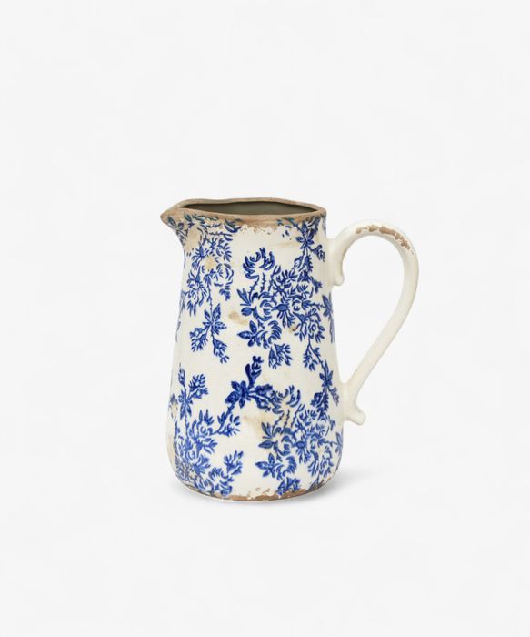 Blue Floral Jug