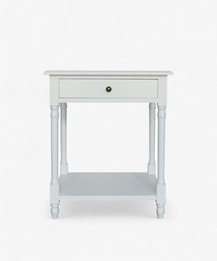 Chloe Bedside White