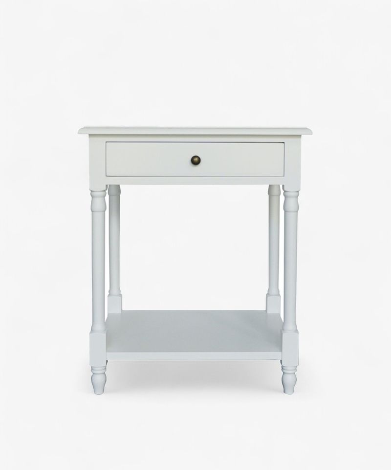 Chloe Bedside White