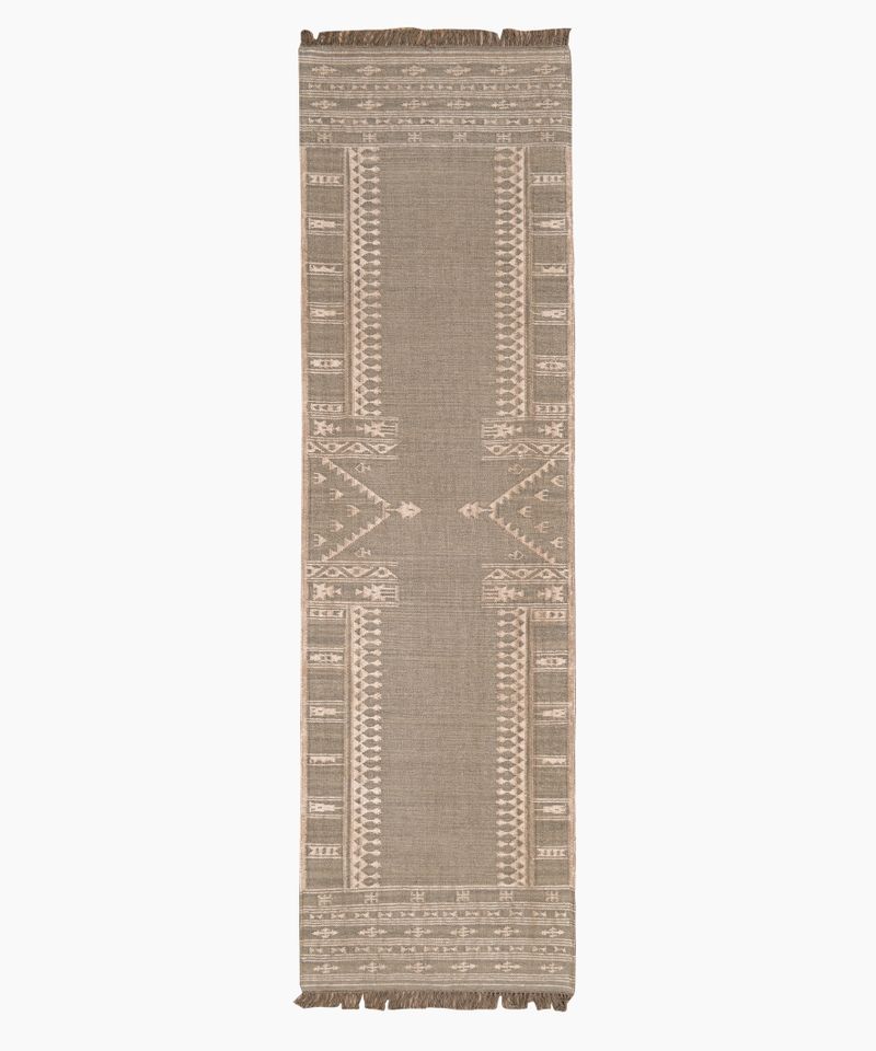 Sundara Motif Runner Sand Large