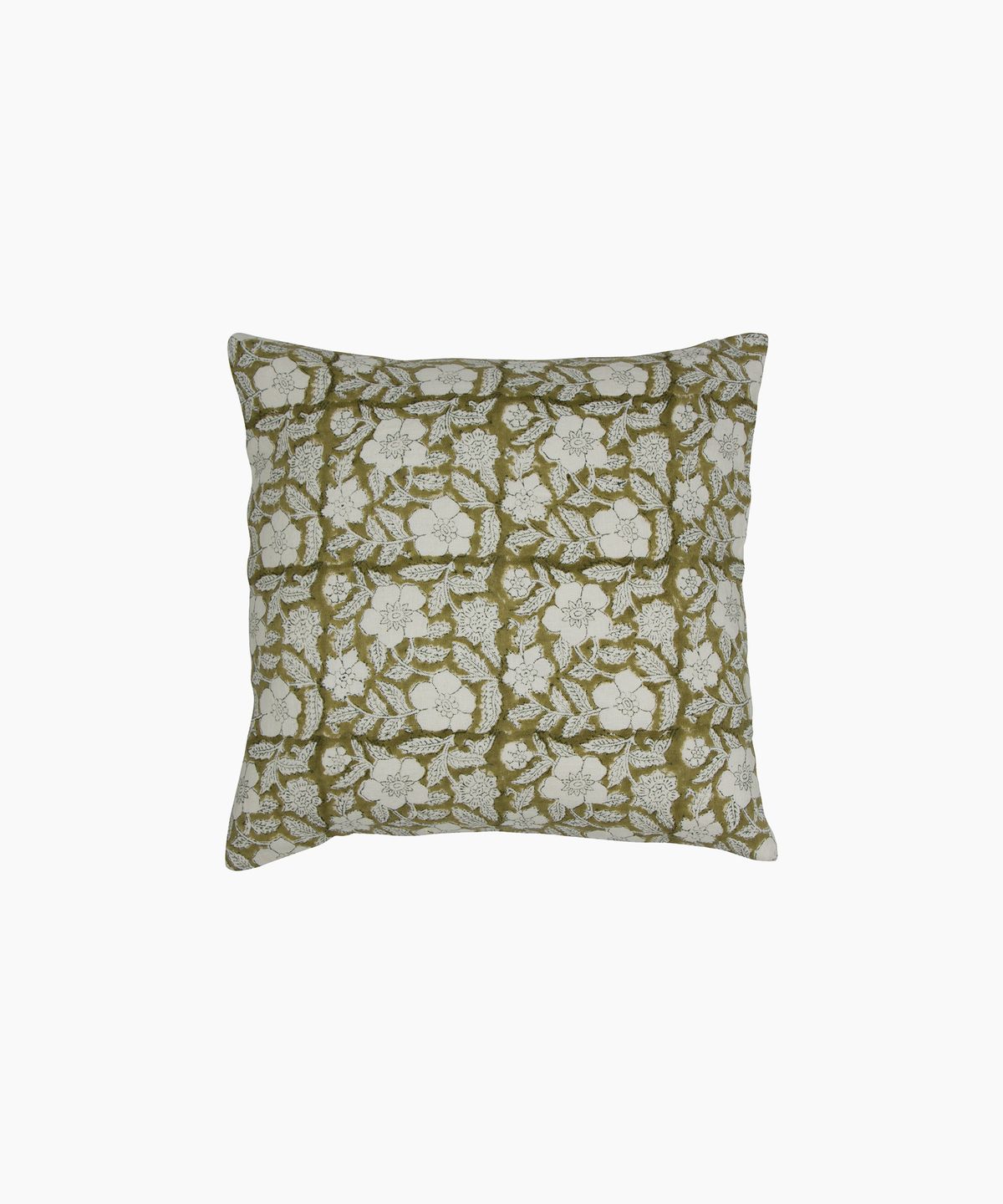 Salta Floral Chartreuse Cushion Cover