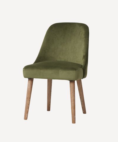 Wilthem Dining Chair Green Velvet