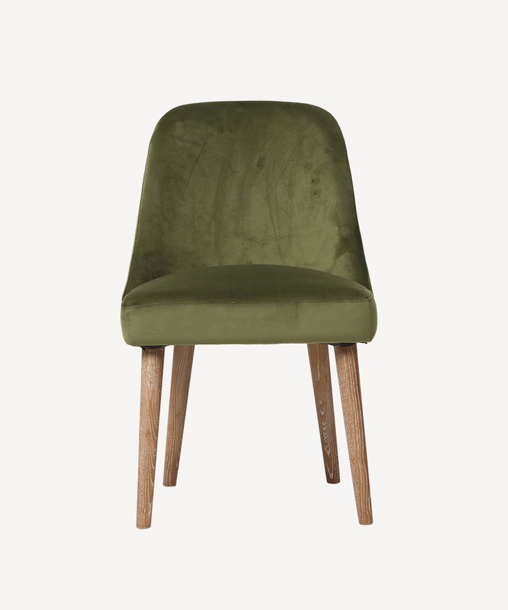 Wilthem Dining Chair Green Velvet