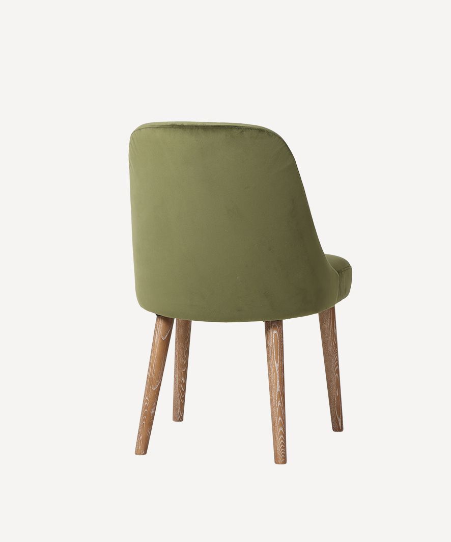 Wilthem Dining Chair Green Velvet