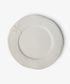 Dragonfly Stoneware White Dinner Plate