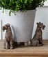 Scottie Dog Pot Stand Large (3PC)
