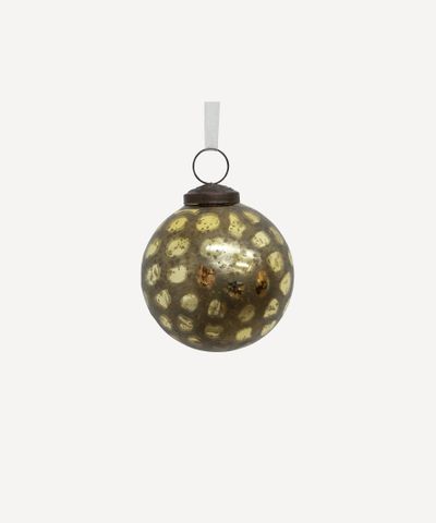 Dotty Gold Bauble