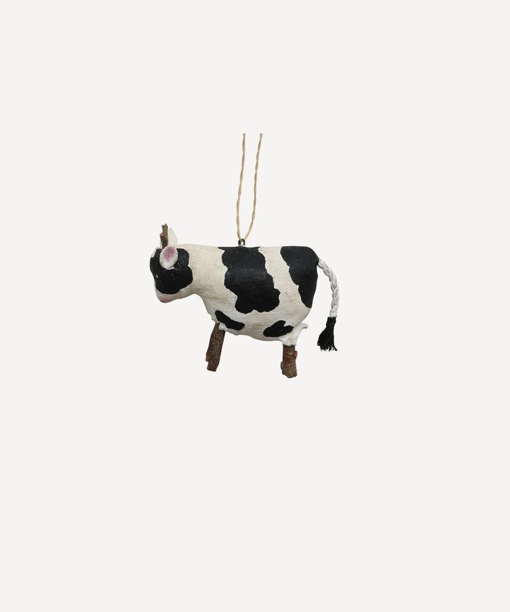 Canvas Cow Hanging Decoration